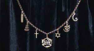 18″ Sterling Silver, World Peace Necklace