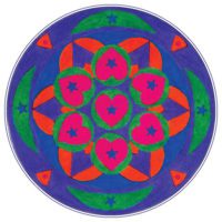 Six Mandala Greeting cards of your choice with six envelopes