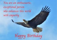 Eagle Birthday Card