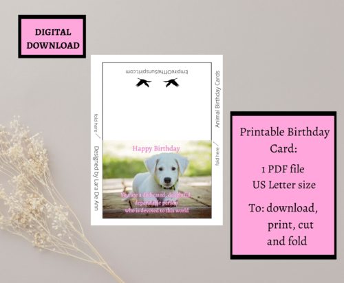 Dog Birthday Card - Image 2