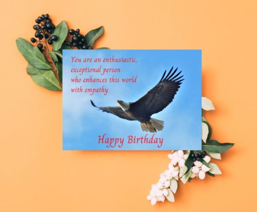 Eagle Birthday Card - Image 3