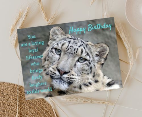 Leopard Birthday Card - Image 3