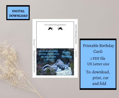 Octopus Birthday Card - Image 2