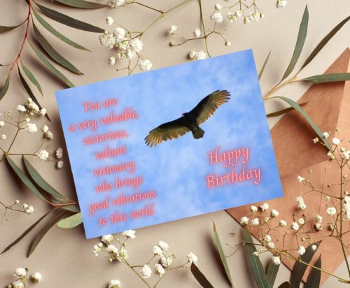 Vulture Birthday Card - Image 3