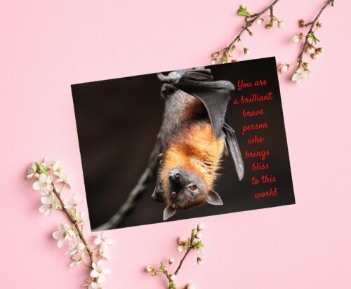 Bat Celebrating You Card - Image 5