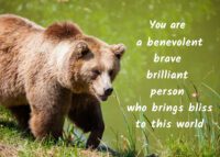 Bear Celebrating You Card
