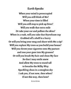 Earth Speaks - b&w
