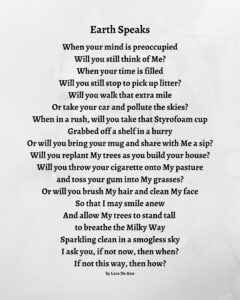 Earth Speaks - grey