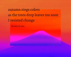 Autumn - overlay - black letters - Haiku