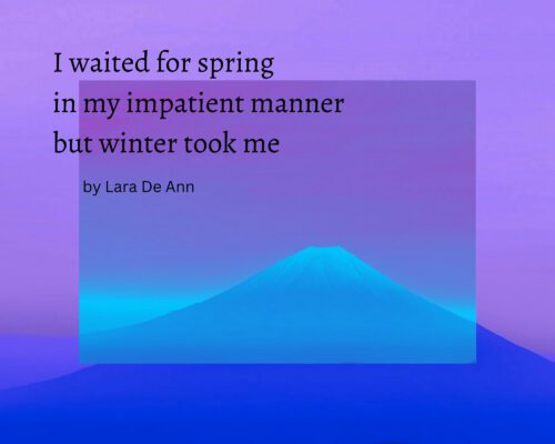 Winter - Overlay - black letters - Haiku