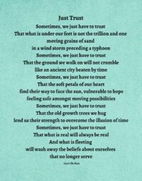 Just Trust - green