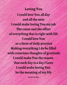 Loving You - pink