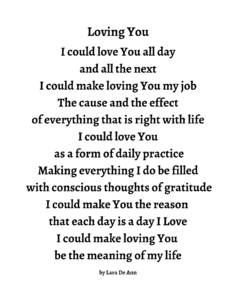 Loving You - B&W