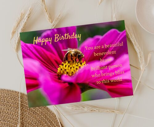 Bee Birthday Card - Image 7