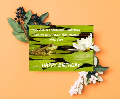 Frog Birthday Card - Image 7