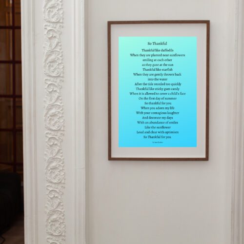 So Thankful - turquoise - Image 2