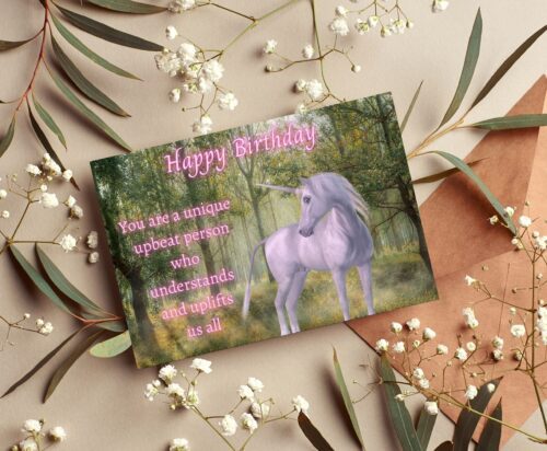 Unicorn Birthday Card - Image 7
