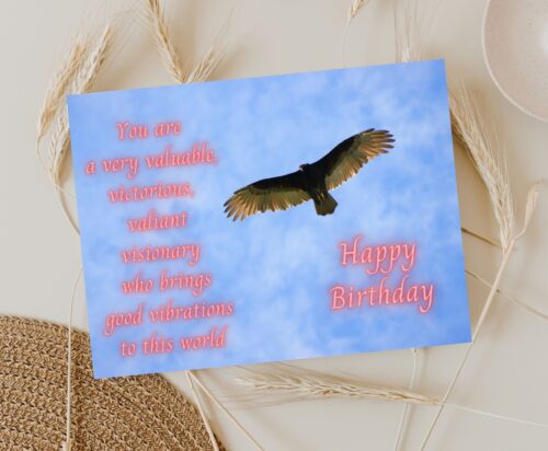 Vulture Birthday Card - Image 7