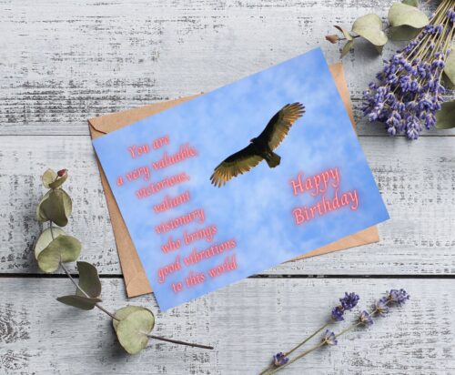 Vulture Birthday Card - Image 5
