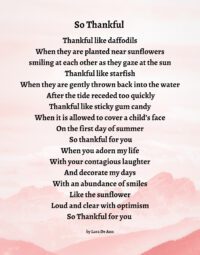 So Thankful - muted mountain