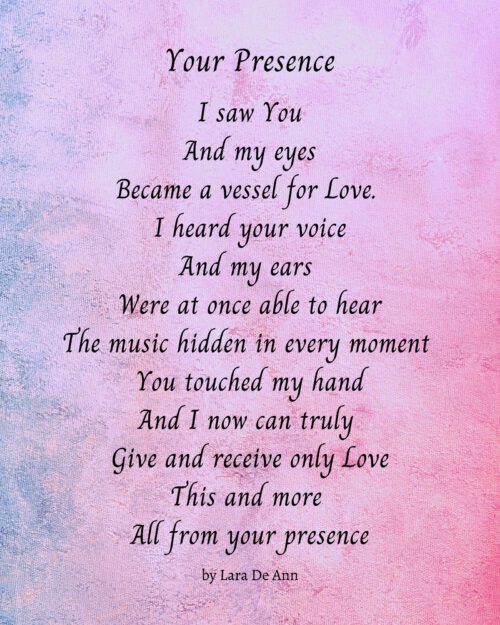Your Presence - mauve