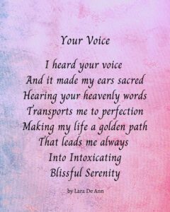 Your Voice - mauve
