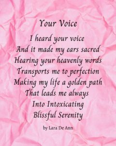 Your Voice - pink