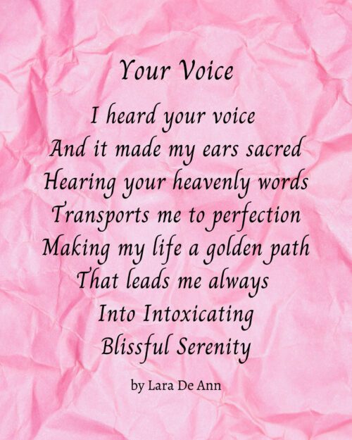 Your Voice - pink