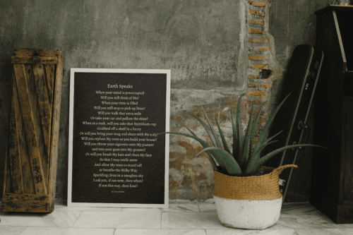 Earth Speaks - black - Image 3
