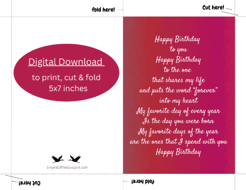 Favorite Day (birthday) - Image 2