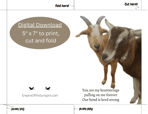 Goat Haiku - Herd Strong - Image 2