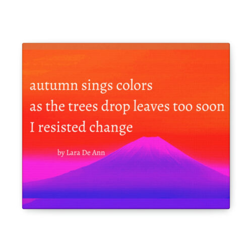 Autumn - canvas - overlay - white letters - Image 8