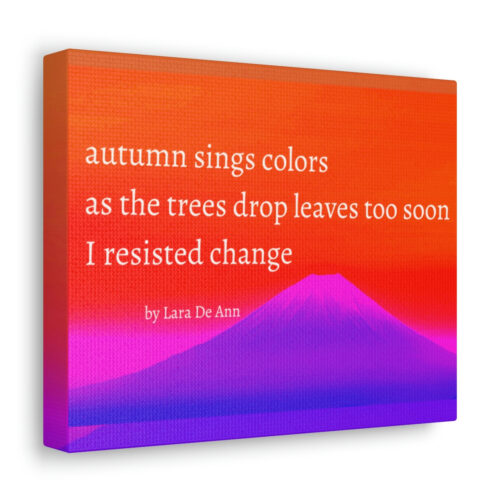 Autumn - canvas - overlay - white letters - Image 9