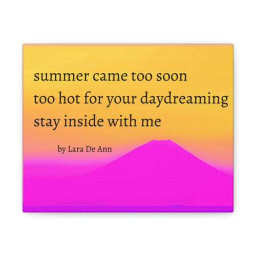 Summer - canvas - overlay - black letters - Image 10
