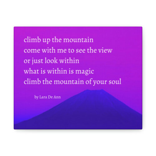 Climb Up - canvas - purple - Image 4