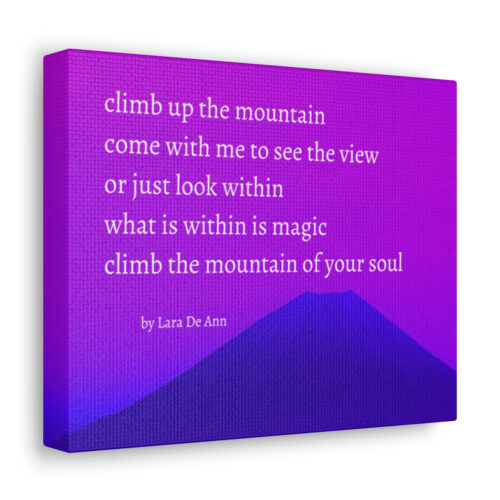 Climb Up - canvas - purple - Image 5