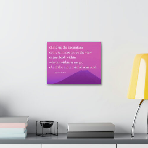 Climb Up - canvas - mauve - Image 6