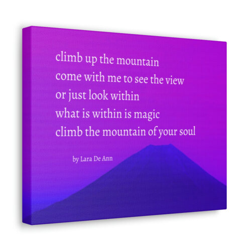 Climb Up - canvas - purple - Image 7