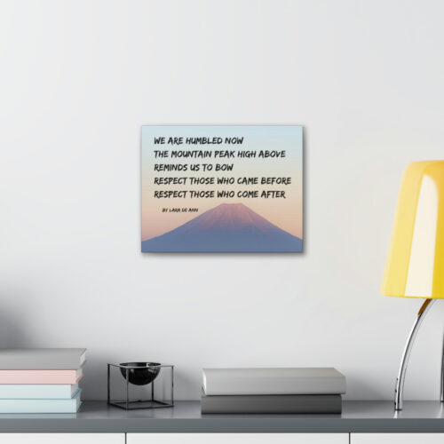 Respect - tanka - canvas - natural - Image 5