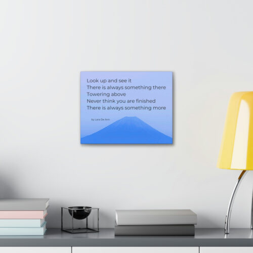 Look Up - tanka - canvas - blue - Image 2