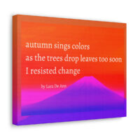 Autumn - canvas - overlay - white letters