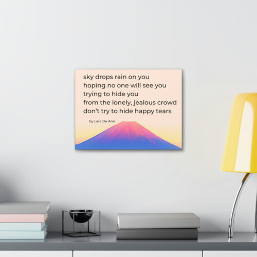 Happy Tears - canvas - natural - Image 8