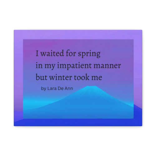 Winter - canvas - overlay - black letters - Image 12