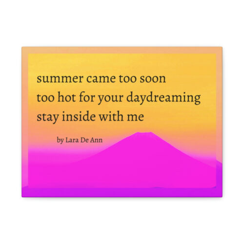 Summer - canvas - overlay - black letters - Image 12