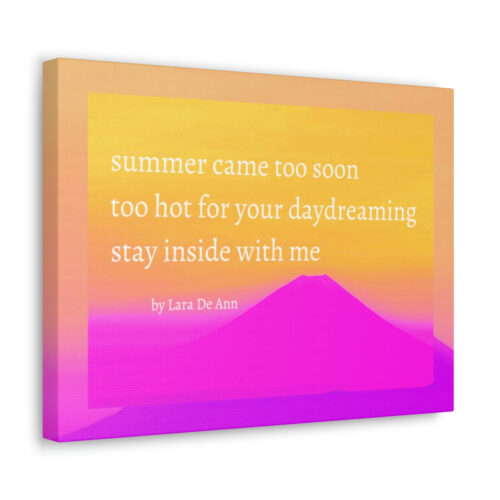 Summer - canvas - overlay - white letters - Image 13