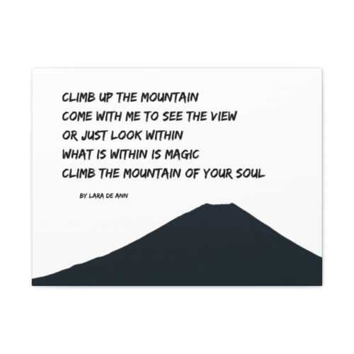 Climb Up - canvas - b & w - Image 7