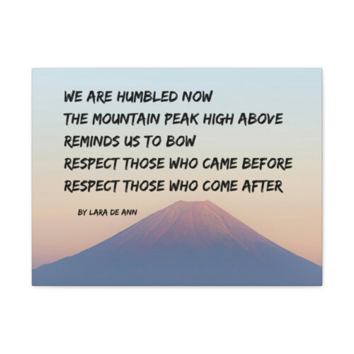 Respect - tanka - canvas - natural - Image 6