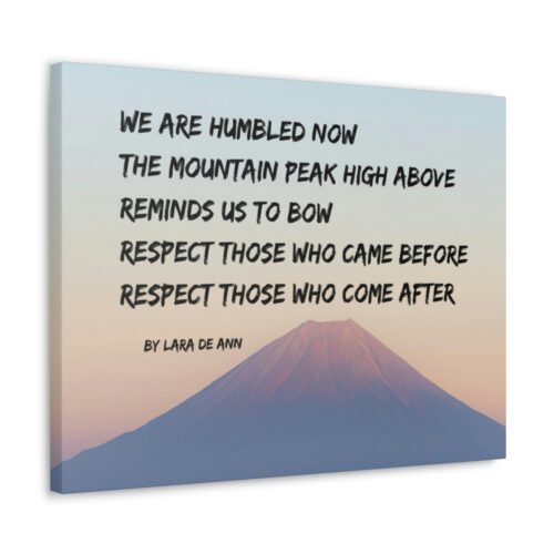 Respect - tanka - canvas - natural - Image 7