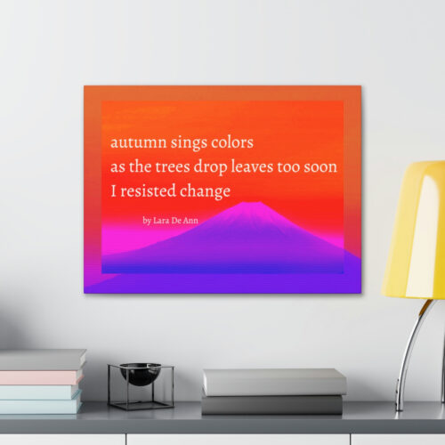 Autumn - canvas - overlay - white letters - Image 15