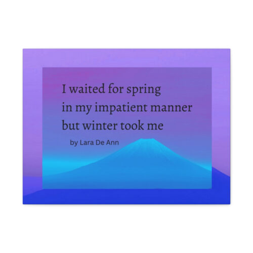 Winter - canvas - overlay - black letters - Image 15